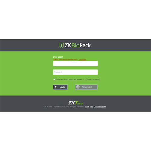 СКУД - Система контроля и управления доступомZKBioPack