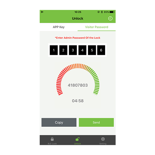 Мобильное приложение для управления дверьмиZKBioBL APP