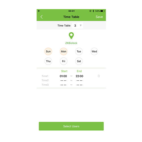 Мобильное приложение для управления дверьмиZKBioBL APP - фото4