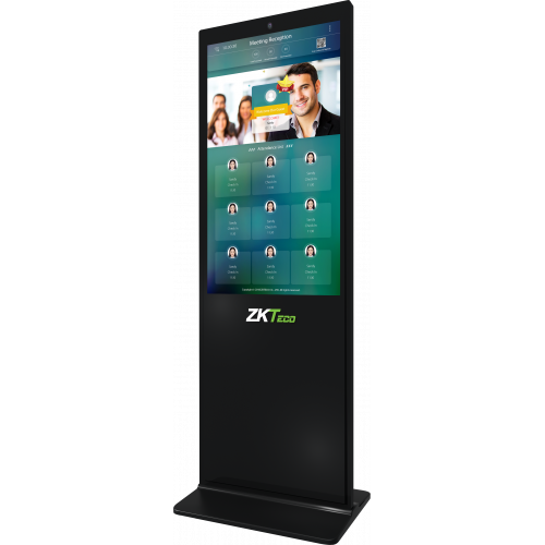 Биометрический терминал распознавания лицFaceKiosk-V43 - фото2