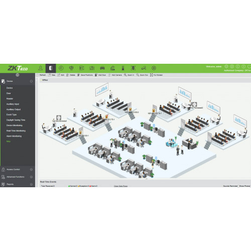 Веб-платформаZKBioSecurity-V5000 - фото3