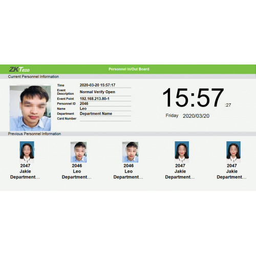 Веб-платформаZKBioSecurity-V5000 - фото2